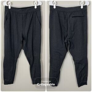 Lululemon Intent Jogger 30" Men’s Size Medium Heathered Black Charcoal Gray Luon